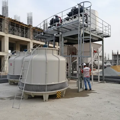 Industrial Concrete Cooling System for Dam & Bridge Construction