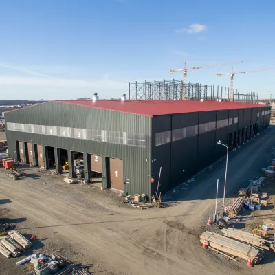 Pre-Engineered Long Span Industrial Construction Building Prefabaricated Steel Structure