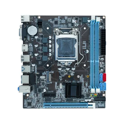 New Intel B75 Motherboard for Desktop 2/3 Gen 1155 Motherboards Dual DDR3 LGA 1155 CPU Main Board White"