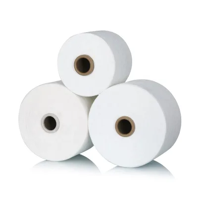 Ne21/1 Siro Compact Spun Virgin Viscose Rayon Yarn Factory Direct Sale High Tenacity 100% Viscose Yarn for Weaving and Knitting
