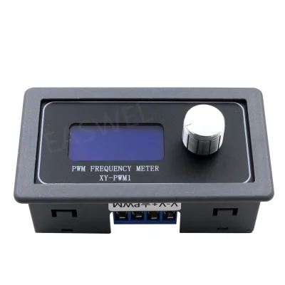 XY-PMW1 1-Channel PWM Pulse Frequency Generator DC 3.3V-30V 5-30mA Wave Adjustable Module LCD Display for Electronic Components