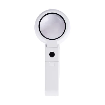 BM-MG4214 7X6LED Light Foldable Handheld Desk Type Multifunction USB Magnifier with Stand