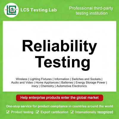Cold Storage and Cold Operation Reliability Testing Service for Electronic Products