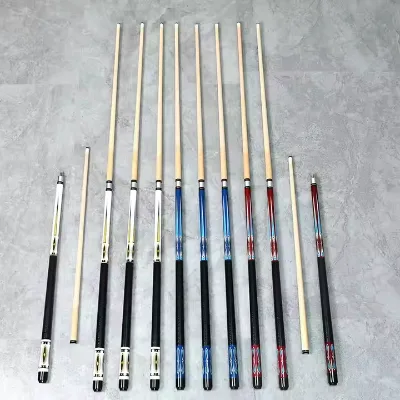 High Quality 3/4 Cue Sticks Carbon Fiber Shaft With Uni-Lock Joint 9.5-12.5mm Tip Pool Billiard Cue Hot Sale