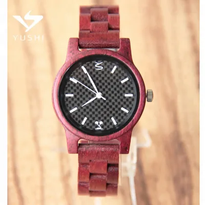 Minimalist OEM/ODM Wholesale Import Japan Movement Quartz Wood Watch With Private Label