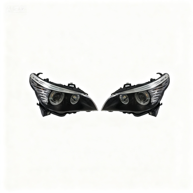 SINO Suitable for BMW 5 Series E60 08-10 Headlight 520 Lamp Assembly 523 Lampshade 525 Lamp Shell 530 Lamp Surface