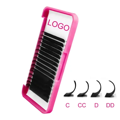 BlingBlang Classic Eyelash Extension Imported Custom Eyelash D Curl Hybrid Thickness Length Classic Lashes