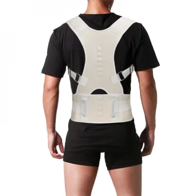 Lumbar Strap Pain Relief Posture Waist Corrector Belt Trimmer Back Support