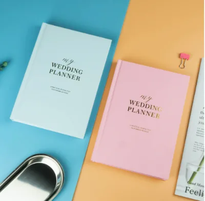 Elegant White Flower Eucalyptus Wedding Planning Book Classic Beautiful Guest Book  Size 8.5x10 100 Pages Wedding Guest Book