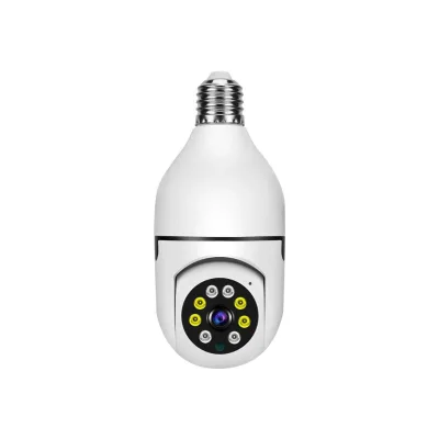 E27 HD Home Mini WIFI Night Vision Motion Detection Video Camera