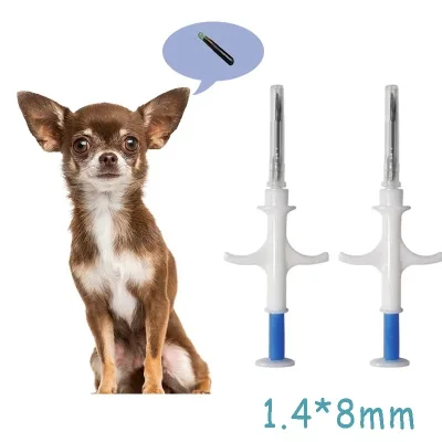 Animal Pet Microchip 2.12 * 12mm Rfid Pet Microchip ICAR ISO11784/85 LF 134.2khz Identification Microchip