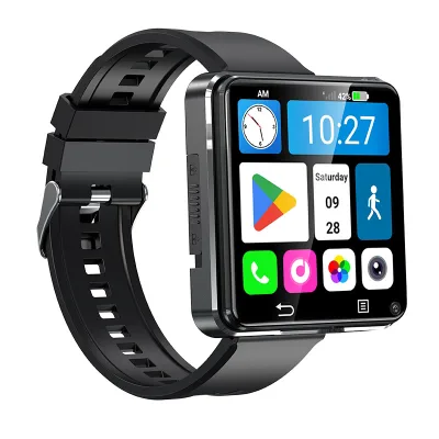 DM180 2.64 Inch Touch Screen 4G Smart Watch Unlock Android 11 Watch Mobile Phone