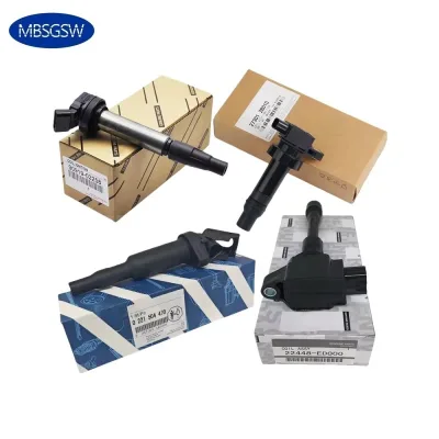 Auto Parts Ignition Coils for Toyota Hyundai K-ia N-issan 90919-02240 90919-02258 273012B010 27300-2E000 22448-ED000 22448-8H315