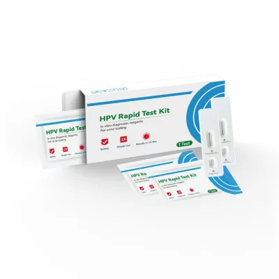Fast Result in 10-15 Mins CE Certified HPV Test Kit for Urine Testing One Step HPV Test Cassette Manual Operation High Capacity