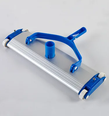 Swimming Pool 18" Heavy Duty Aluminum Cleaning Vacuum Head With Bottom Brush