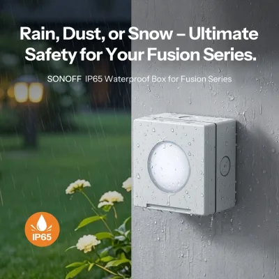 For EWPB Fusion Series IP65 Outdoor Waterproof Box APP Control V-0 Flame-Retardant PC Housing