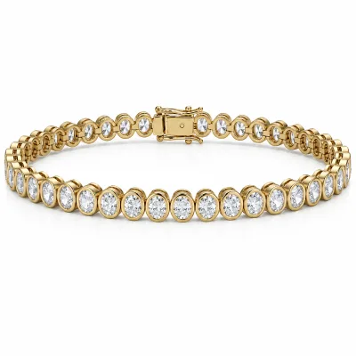 Fashion Gold Plated Stainless Steel Jewelry Bracelets Bangles Tennis Bracelet for Women & Men