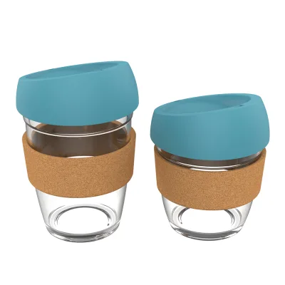 2024 Reusable Insulated Cork Mug Sleeve Cork Band Wrap for Mugs Cups Thermal Insulation