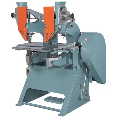 WD-13TR Electric Double Twin Head Riveting Machine for Plastic Clipboards & File Folder Comb Binding
