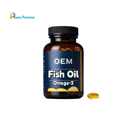 Omega 3 Fish Oil Supplement, Triple Strength Fish Oil with Omega 3 Fatty Acids with EPA DHA DPA, Food Supplements, OEM