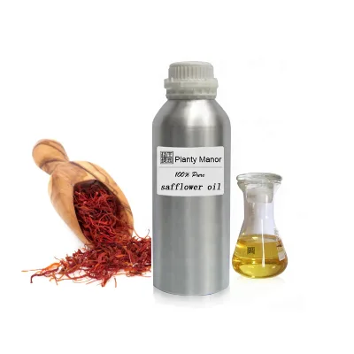 Factory Supply Bulk Packing Organic Cold Pressed Carrier Oils Safflower Seed Oil Best Quality Safflower Seed Oil for Sale