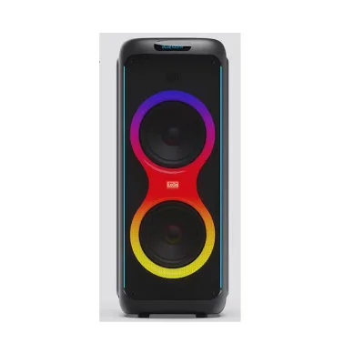 COV Party Speaker LED Light Speaker With Wireless Microphones and Blue Tooth
