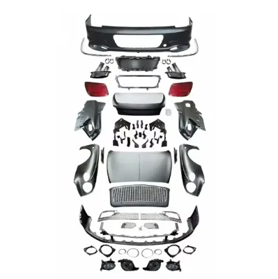 Full Set Bodykit Bent Flying Spur Old to New PP Body Kit New Facelift Kit Upgrade Set Front Bumper Rear Bumper Grille Hood Parts