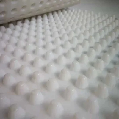 HDPE Plastic Dimpled Foundation Foil Membrane Board Earthwork Products