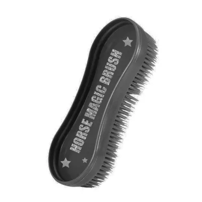 Intrepid Magic Horse Brush for Horse Grooming Miracle Plastic Bristles Horse Genie Detangle Brush Brush