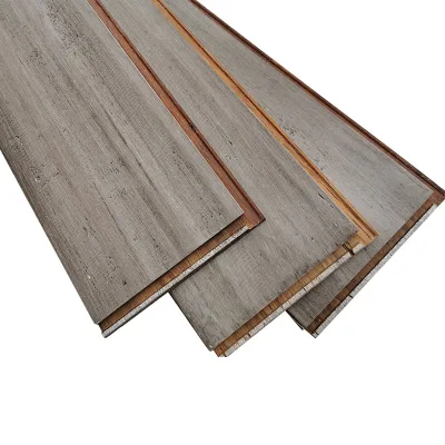 Premium Quality Easy Clean High Gloss Laminates Indoor Engineered Bamboo Flooring in Tongue and Groove