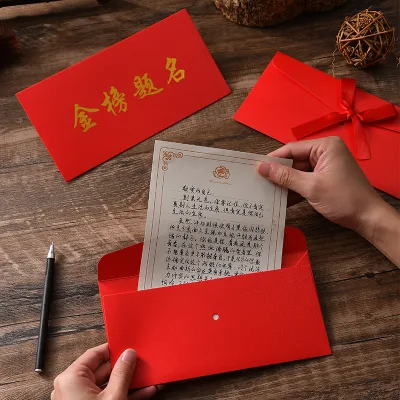 Meaningful 18th Birthday Coming of Age Gifts for High School Graduates Message Envelopes with Romantic Ribbons