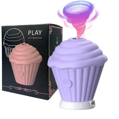 The Cupcake Sex Toy Clit Sucker Clitoris Stimulator Ice Cream Woman Toys Cupcake Vibrator