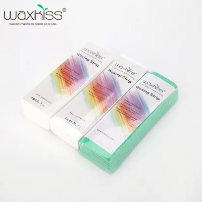 Waxkiss Beauty Non-woven Waxing Strips for Facial & Body Hair Removal Use 7*20cm