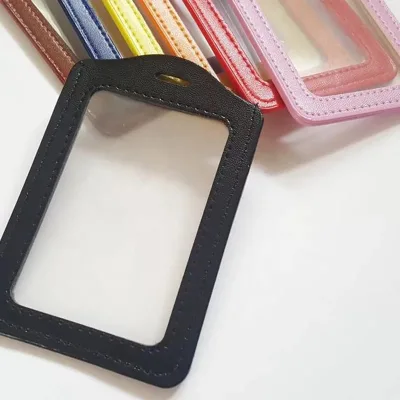 Hot Selling PU Leather Japan Style Credit Card Holder with No Closure