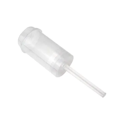 Round Plastic Eco-friendly Disposable Cake Pop Shooter Stands with Lid Base for Baking Tools White