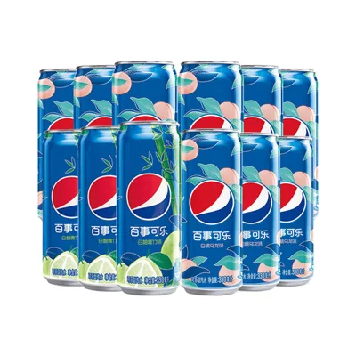 Wholesale Pepsii Coola Combination Flavor Carbonated Beverage 330ml Can Factory Direct Sales