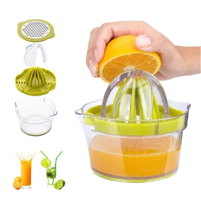 Hot Selling Plastic Manual Hand Press Juicer Orange Juicer Portable Fruit Squeezer