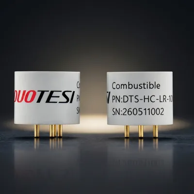 DUOTESI Laser CH4 Sensor CE TDLAS High Accuracy Fast Response Low Power Gas Detector Module UART HC-LR Series 360 Viewing
