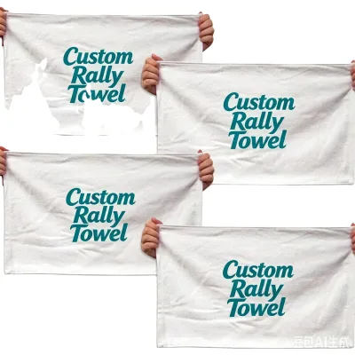 Factory Price Rally Towel Custom Printed Outdoor Quick Drying 11*17" Polyester Rally Towel