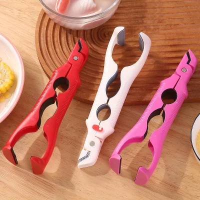 3 in 1 Kitchen Anti Scalding Clip Heat-Resistant Anti-hot Bowl Plate Clips Non-Slip Creative Dish Lifter Kitchen Utensils Clamp