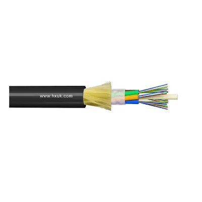 Wholesale Outdoor 48/72/96/144Core Aerial G652D GYFTY Fiber Optic Cable Non-Metal Communication Cables