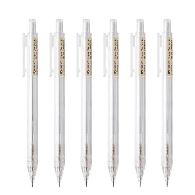 Eurolucky Pica-dry Longlife Automatic Pencil Simple Cute Automatic Pencil Transparent Plastic Automatic Pencil