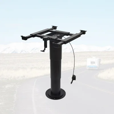 Camper Parts Desk Leg for Support 360 Degree Rotating up and Down Kitchen Table Leg for Motorhome