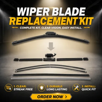 Wholesale Factory Price Car Windshield Wiper Natural Silicone Flat Wiper Blades for Honda CivicLynk & Co 01 2017- 2023