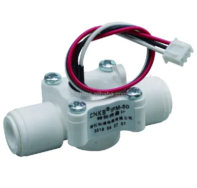 CNKB New Design High Quality DC5V Plastic Flowmeter Flow Switch IFM-50 for Waterway Board Accessories