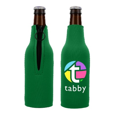 Custom Beer Bottle Insulators Neoprene Fabric Bottle Sleeve Insulated Beverage Holder for Beer Bottles Reusable Cooler Sleeves