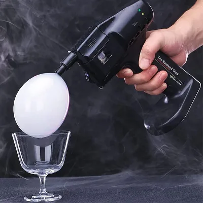 USB Electric Smoke Gun Cocktail Smoked Bubble Gun Kit Molecular Gastronomy Infuser with Aromatizer Household Accessories