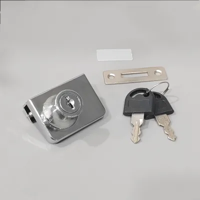 High Quality Armstrong Cabinet Double Swinging Glass Display Showcase Door Lock