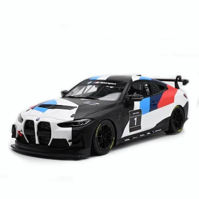OTTO 1:18 M4 GT4 PRESENTATION 2022 Resin Vintage Cool Static Sports Car Ornaments Diecast Diorama Mini Car Model Gift