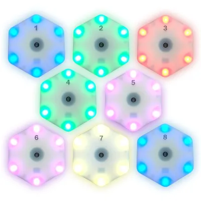 ReactionX Rlt Agile Reaction Light Induction Basketball Football Badminton Tennis Boxing Training Equipment 4 Lights+app